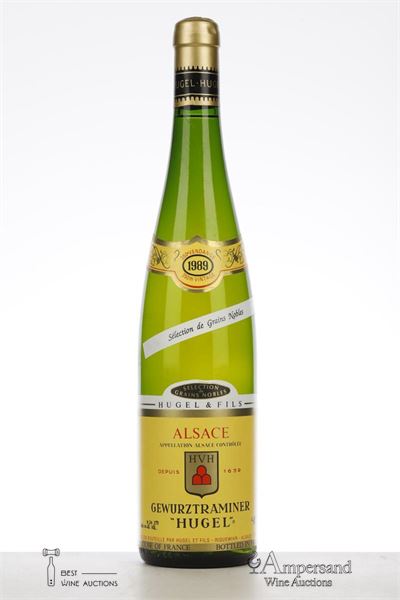 GEWURZTRAMINER SELECTION DE GRAINS NOBLES 1989 - Hugel - 1 Bottle
