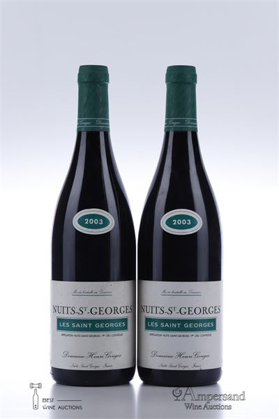 NUITS ST GEORGES LES ST GEORGES 2003 - Henri Gouges - 2 Bottles