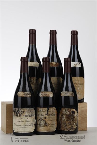CLOS VOUGEOT 1996 - Meo Camuzet - 6 Bottles