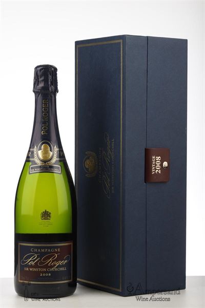 POL ROGER CUVEE SIR WINSTON CHURCHILL 2008 - Pol Roger - 1 Bottle - Oc 1