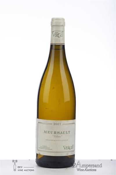 MEURSAULT TILLETS 2007 - Verget - 1 Bottle