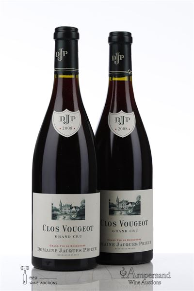 CLOS VOUGEOT 2008 - Jacques Prieur - 2 Bottles