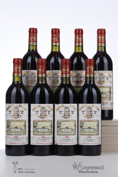 DAUZAC 1981 - Mc - 8 Bottles - Owc 12