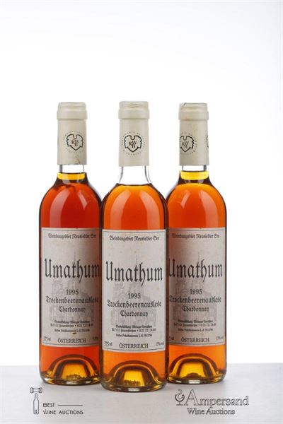 UMATHUM CHARDONNAY TROCKENBEERENAUSLESE 1995 - Weingut Umathum - 3 x 0,375Ltr