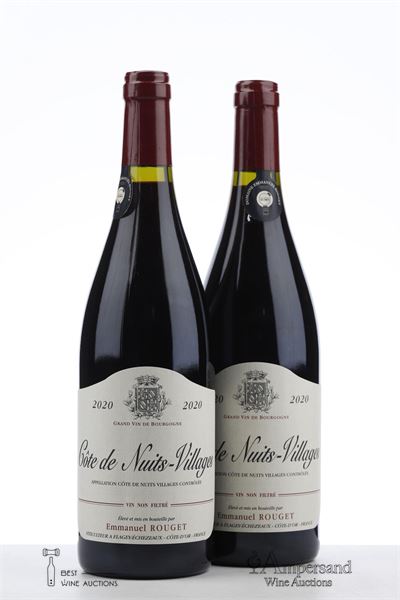 COTE DE NUITS VILLAGES 2020 - Emmanuel Rouget - 2 Bottles