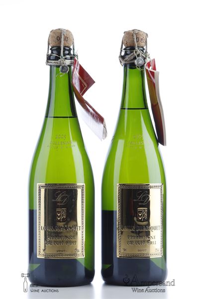 LOUIS DUBOSQUET BRUT GRAND CRU BLANC DE BLANCS 2005 - 2 Bottles
