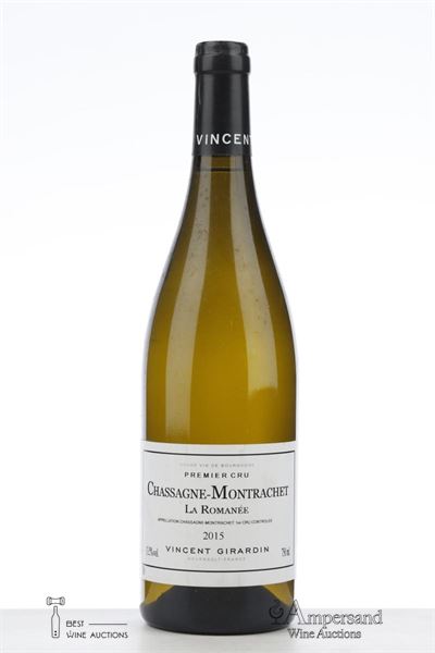 CHASSAGNE MONTRACHET BLANC LA ROMANEE 2015 - Vincent Girardin - 1 Bottle