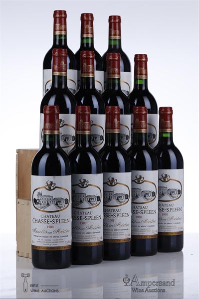 CHASSE SPLEEN 1988 - 12 Bottles - Owc 12