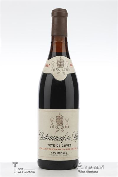 CHATEAUNEUF DU PAPE TETE DU CUVEE 1964 - Duvigneau - 1 Bottle