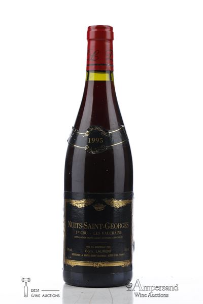 NUITS ST GEORGES LES VAUCRAINS 1995 - Dom.Laurent - 3 Bottles