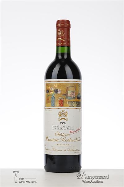 MOUTON ROTHSCHILD 1991 - Mc - 1 Bottle