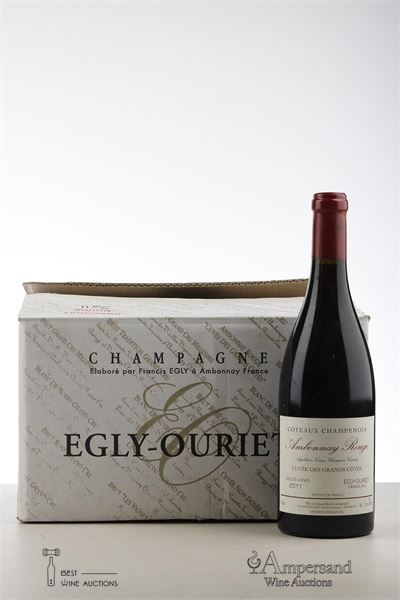 AMBONNAY ROUGE CUVEE DES GRANDES COTES VIEILLES VIGNES 2011 - Egly Ouriet - 5 Bottles - Oc 6