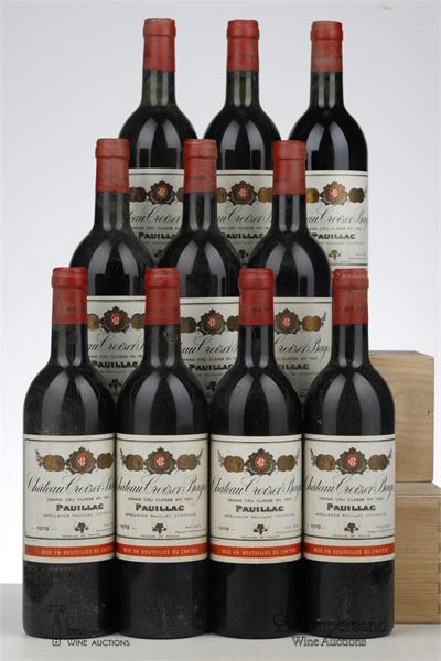 CROIZET BAGES 1978 - Mc - 10 Bottles