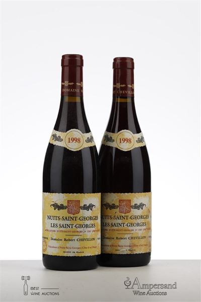 NUITS ST GEORGES LES ST GEORGES 1998 - Robert Chevillon - 2 Bottles