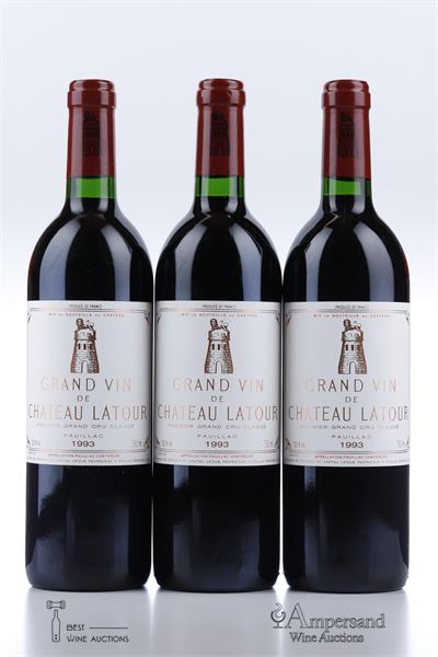 LATOUR 1993 - Mc - 3 Bottles