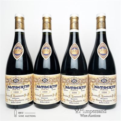 CHAMBERTIN 1999 - Armand Rousseau - 4 Bottles