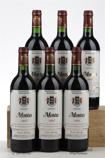 MONTUS CUVEE PRESTIGE 1995 - Mc - 6 Bottles