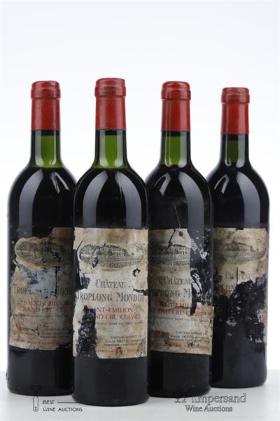 TROPLONG MONDOT 1978 - Mc - 4 Bottles