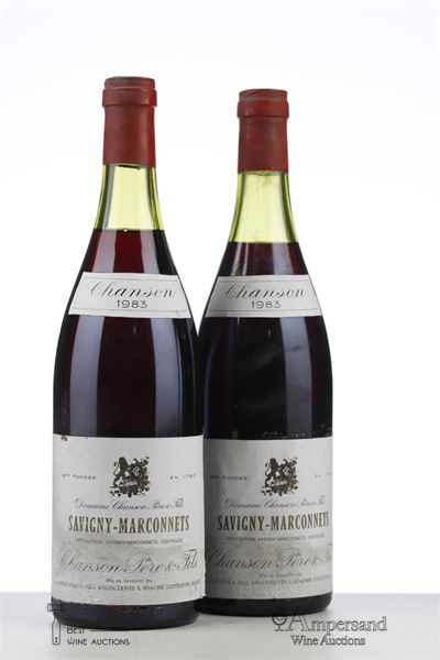 SAVIGNY LES BEAUNE MARCONNETS 1983 - Chanson - 2 Bottles