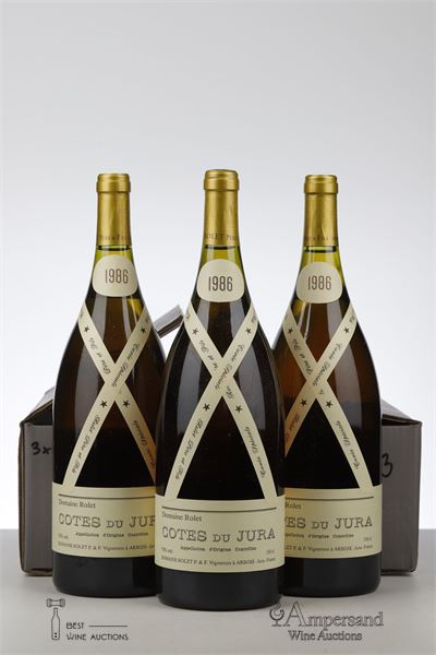 COTE DE JURA CUVEE SPECIALE 1986 - Rolet - 3 Magnums - Oc 3