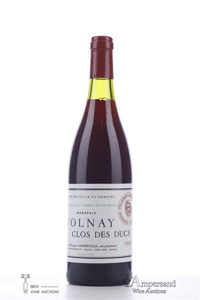VOLNAY CLOS DES DUCS 1992 - Marquis d'Angerville - 1 Bottle