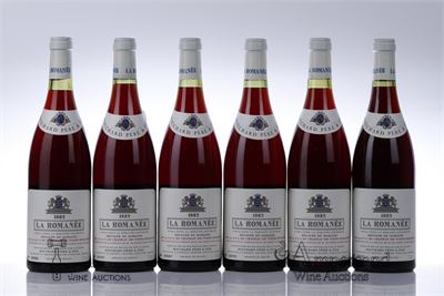 LA ROMANEE 1982 - Comte Liger Belair Bouchard - 6 Bottles - Owc 6