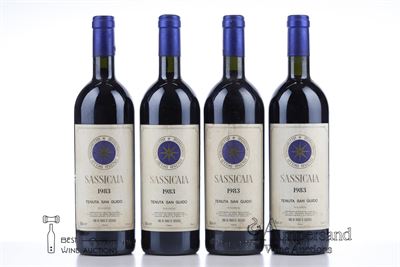 SASSICAIA 1983 - Tenuta San Guido - 4 Bottles