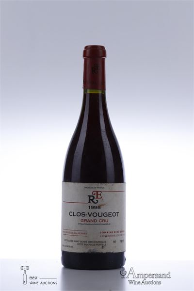 CLOS VOUGEOT 1998 - Rene Engel - 1 Bottle
