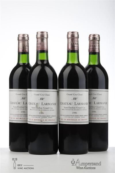 LARMANDE 1986 - Mc - 4 Bottles