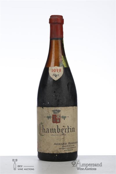 CHAMBERTIN 1949 - Armand Rousseau - 1 Bottle