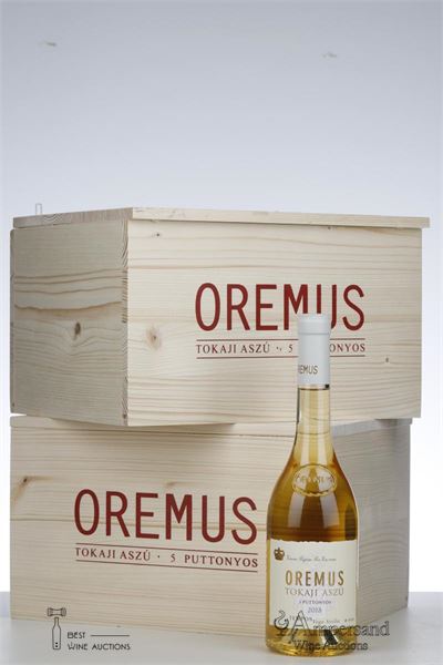 OREMUS TOKAJI ASZU 5 PUTTONYOS 2018 - Tempos Vega Sicilia - 12 x 0,500Ltr - Owc 6