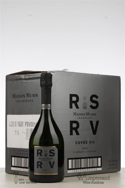 CUVEE RESERVA 4.5 GRAND CRU BRUT NV - Mumm - 6 Bottles - Oc 6