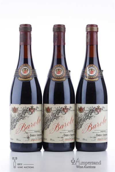 BAROLO 1979 -  Enrico Serafino - 3 Bottles