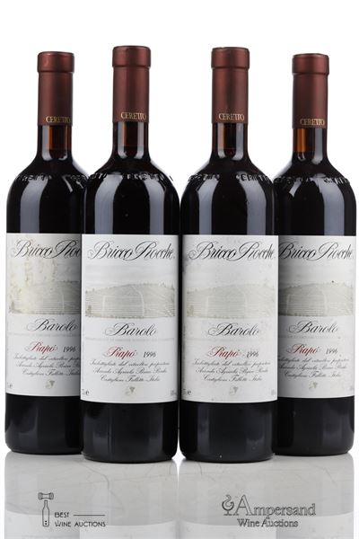 BAROLO PRAPO 1996 - Ceretto - 4 Bottles