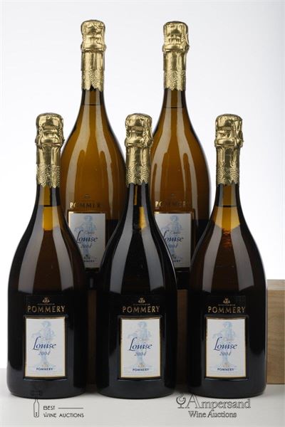 POMMERY CUVEE LOUISE 2004 - Pommery - 5 Bottles