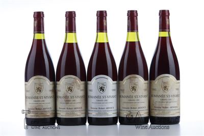 ROMANEE ST VIVANT 1993 - Robert Arnoux - 5 Bottles