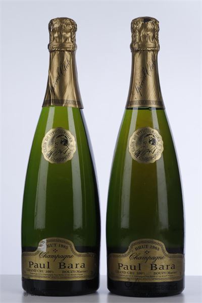 PAUL BARA SPECIAL CLUB BRUT GRAND CRU 100% 1985 - Paul Bara - 2 Bottles