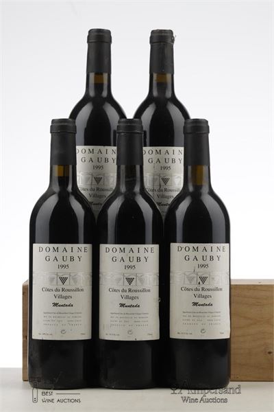 MUNTADA 1995 - Domaine Gauby - 5 Bottles