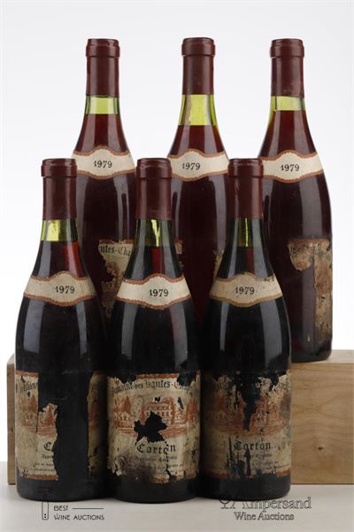CORTON 1979 - Domaine des Hautes Chapelles - 6 Bottles