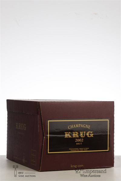 KRUG VINTAGE BRUT 2002 - Krug - 6 Bottles - Oc 6