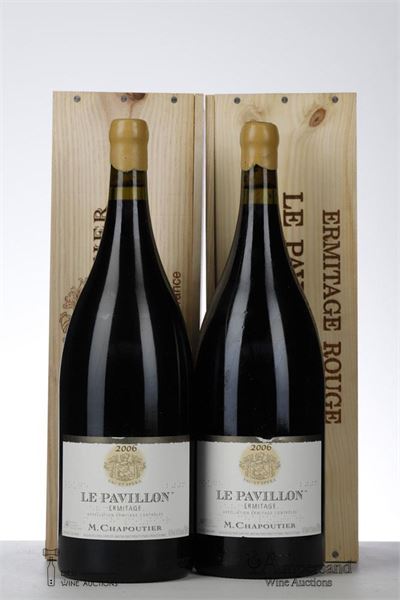 ERMITAGE ROUGE LE PAVILLON 2006 - Chapoutier - 2 Magnums - Owc 1