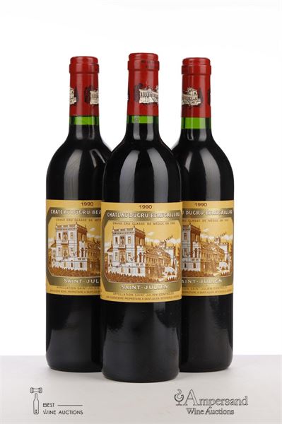 DUCRU BEAUCAILLOU 1990 - Mc - 3 Bottles