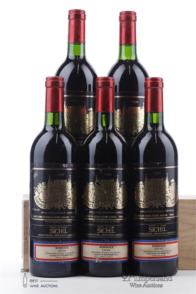 PALMER 1986 - Mc - 5 Bottles