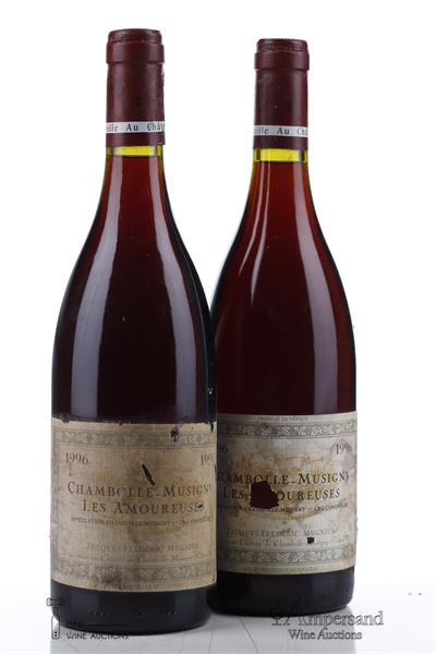 CHAMBOLLE MUSIGNY LES AMOUREUSES 1996 - Jacques Frederic Mugnier - 2 Bottles