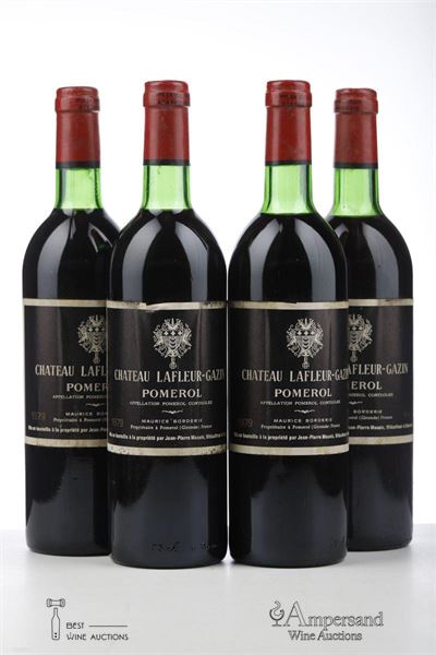 LAFLEUR GAZIN 1979 - Mc - 4 Bottles
