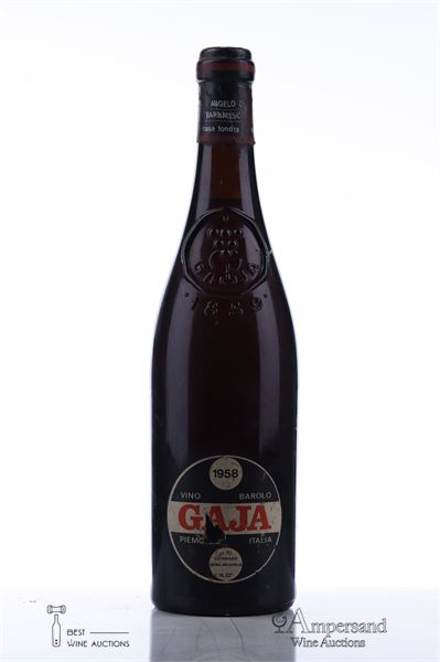 BAROLO 1958 - Gaja - 1 Bottle