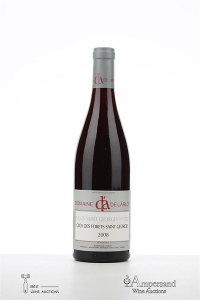 NUITS ST GEORGES CLOS DES FORETS ST GEORGES 2008 - Domaine de L'Arlot - 1 Bottle