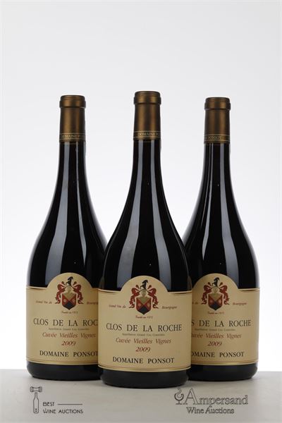 CLOS DE LA ROCHE CUVEE VIEILLES VIGNES 2009 - Ponsot - 3 Magnums - Owc 3