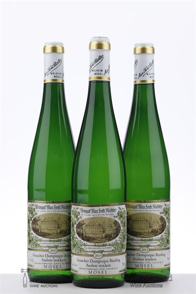RIESLING GRAACHER DOMPROBST AUSLESE 2015 - Ferd. Richter - 3 Bottles
