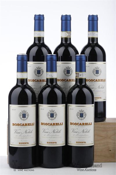 VINO NOBILE DI MONTEPULCIANO RISERVA 2018 - Boscarelli - 6 Bottles